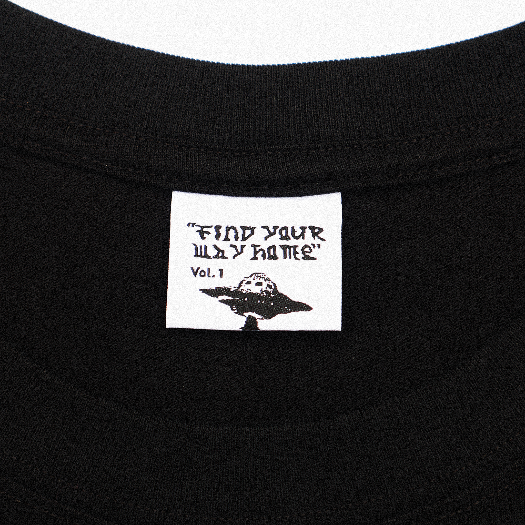 Find Your Way Home Black Tee