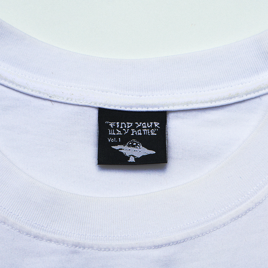 Find Your Way Home White Tee