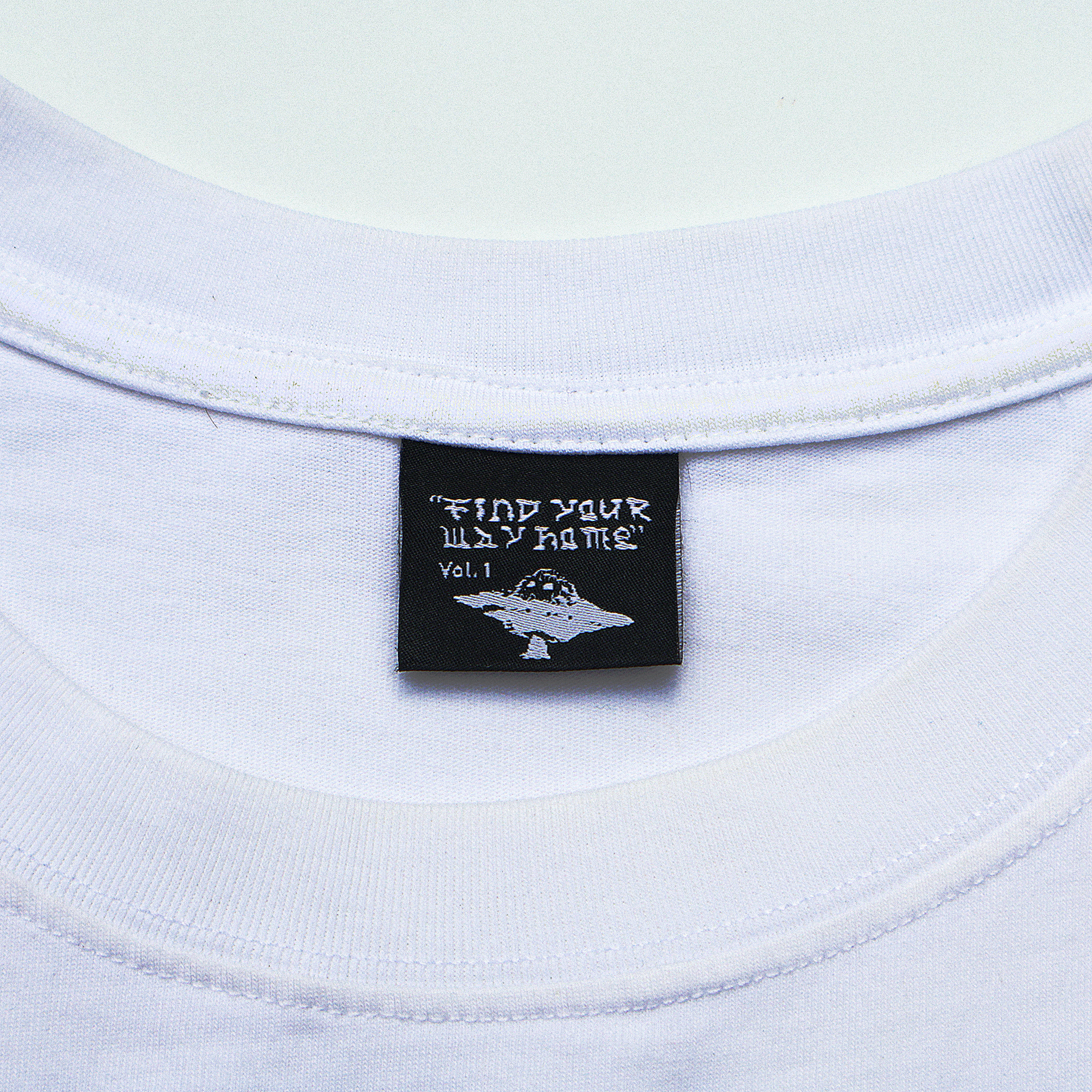 Find Your Way Home White Tee